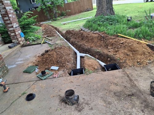 tulsa-french-drains-R1318-Smith-FD-before